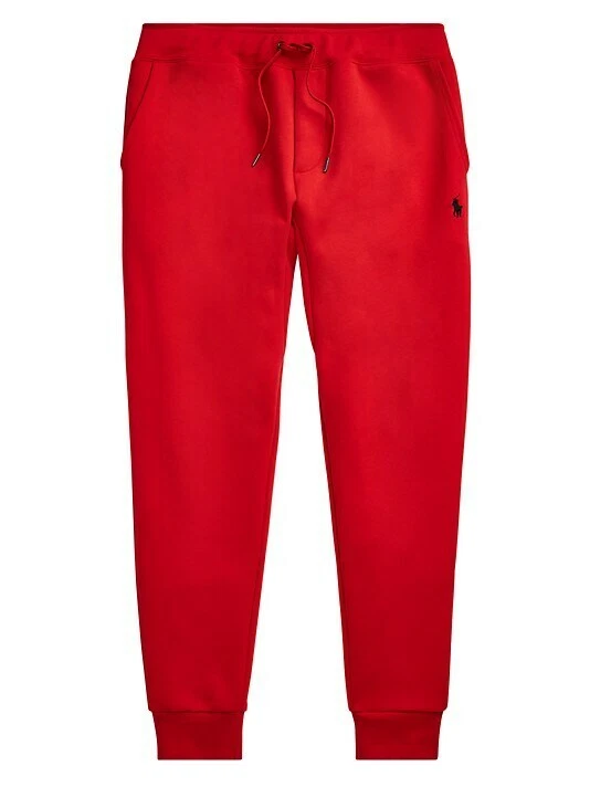 Polo Ralph Lauren Men's SZ 2XL-Tall Red Double Knit Jogger SweatPants