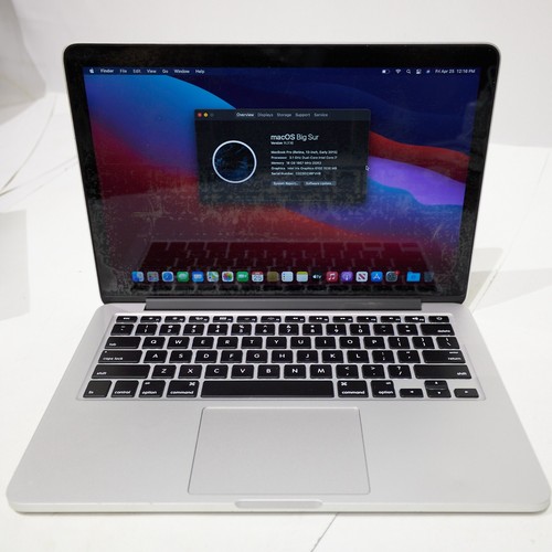 Apple MacBook Pro 13" | 2015 3.1 i7 16GB RAM 256GB SSD A1502 : -C grade screen::