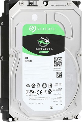 Seagate BarraCuda ST8000DM004 8TB 3.5-inch internal hard disk SATA 6Gb/s