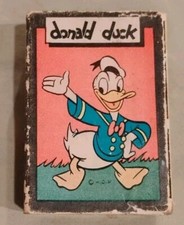 1946 Russell Mfg. Co. Donald Duck Games DISNEY 48 Cards Orig Box - Volume 1