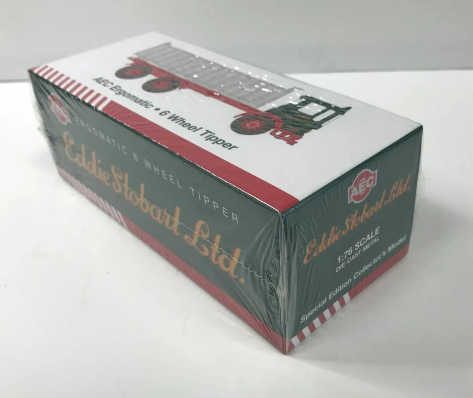 Atlas 4649104 AEC Ergomatic 6 Wheel Tipper Eddie Stobart 1/76 Scale 00 Gauge POD - Image 2 of 4