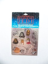 1983 Star Wars Return of the Jedi Looseleaf Foil Reinforcements Unopened