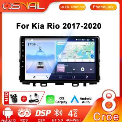 Video Player For Kia RIO YB KX Cross 2016-2020 Car Radio Stereo GPS Navi Android
