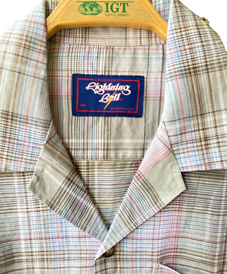 lightning bolt dress shirt LIGHTWEIGHT TEXTURED COTTON SHIRT