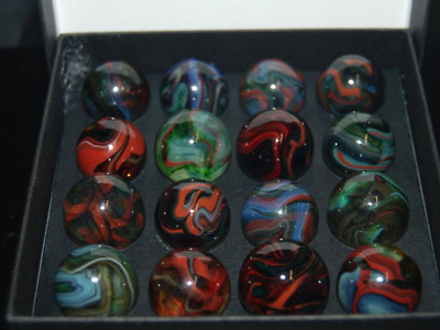 Collector Box of Jabo Joker Ultra Swirl Marbles Keepers #7