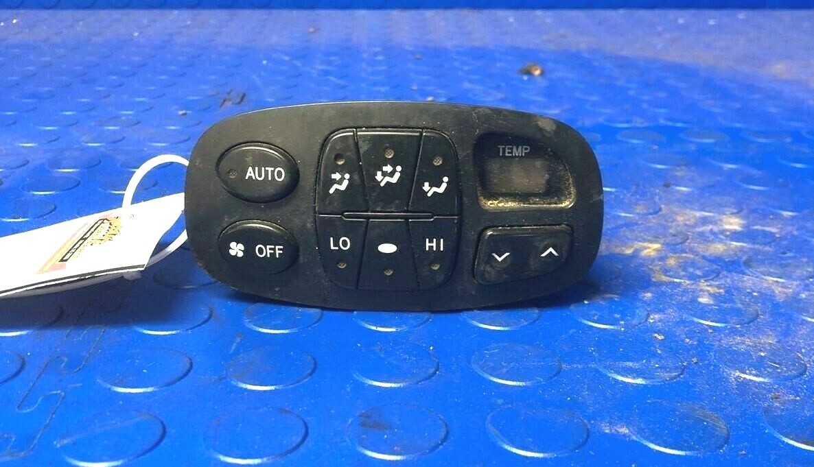 2001 2007 Toyota Sequoia Rear Temperature Controls SR5 ONLY OEM