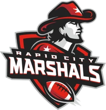 Rapid City Marshals AFL Arena Football Mens Polo XS-6X, LT-4XLT