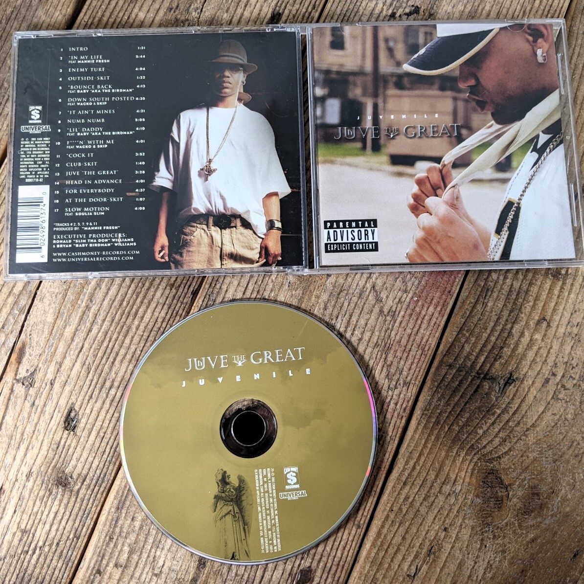 Juvenile – Juve The Great (CD Album 2003) Rare Hip Hop, Thug Rap ...