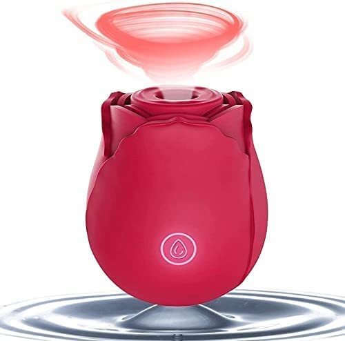 Rose Shape Sucking Vibrator Clitoral G-spot Suction Sex Toy 7 Speed  Waterproof | eBay