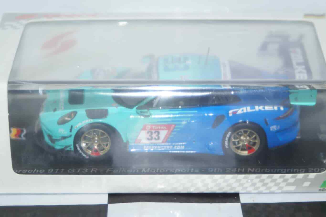 Spark Porsche 911 GT3 R 24H Nurburgring 2021 1:43 Resin SG758 LTD 300