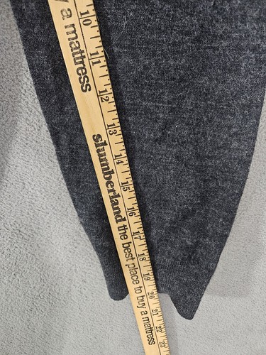Banana Republic Herren Pullover Merinowolle Rundhals dunkelgrau gestreift Größe XL - Bild 7 von 10