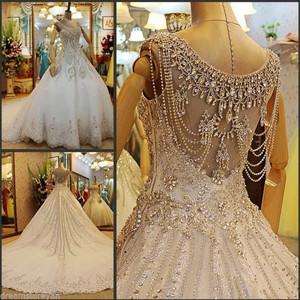 fancy bridal dress