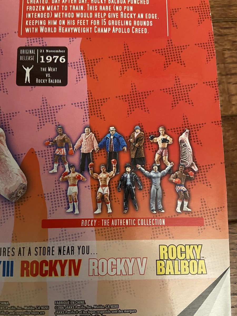 Jakks Pacific Rocky Balboa Figure The Meat | eBay