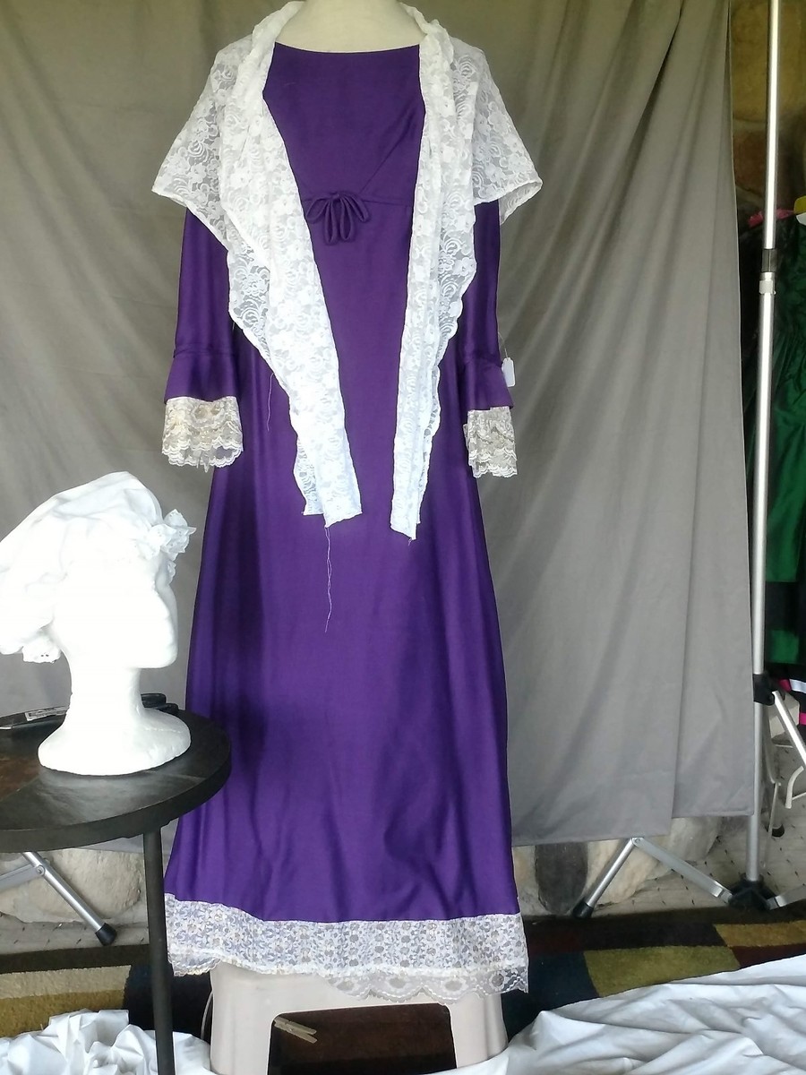 purple colonial dress Girls Colonial Dress 18th Century Costume by TmdkHandmadeDesigns, $70.00