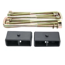 2" Rear Lift Kit w/ block For 1999-2020 Chevy Silverado 1500 GMC Sierra 1500