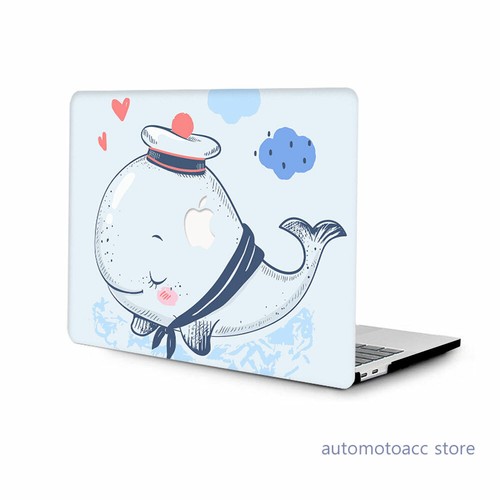 Dreamy Feather Dolphin Sky Case For Macbook M4 Pro 14 16 M3 Air 13 15 11 12 inch - Picture 23 of 24