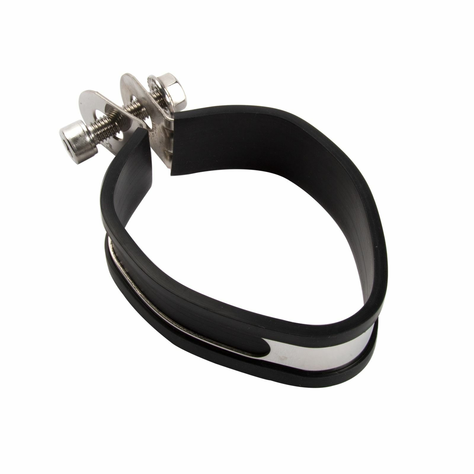 Toro Polished Stainless Steel Polished Exhaust Silencer Strap for Mini Hex Cans