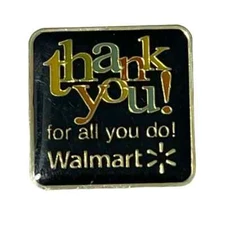 Walmart Employee Thank You Lapel  Vest Hat Pin 2014 A3