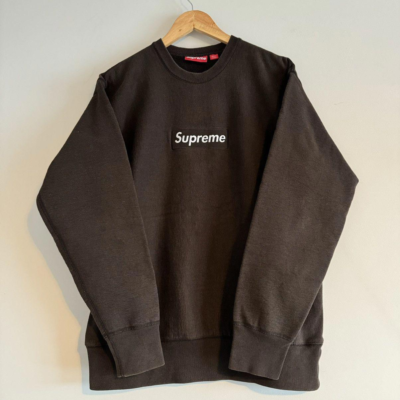 Supreme 2003 Brown Box Logo Crewneck | eBay