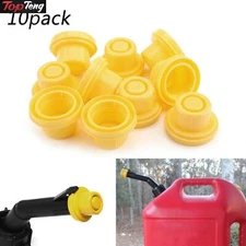 10*Replacement YELLOW SPOUT CAP Top For BLITZ Fuel GAS CAN 900302 900092 900094