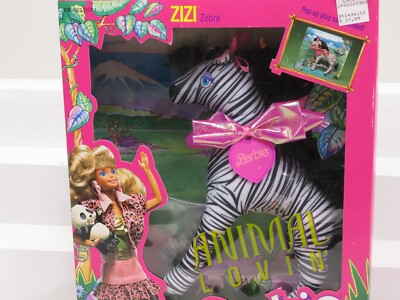 Mattel 1393 ZIZI Zebra Animal Lovin' Barbie LN | eBay