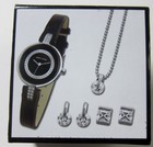 Pierre Cardin ladies watch, with matching earrings and necklace — photo 1