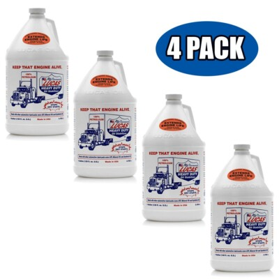 #ad LUCAS OIL 10002 HIGH PERFORMANCE HEAVY DUTY OIL STABILIZER 1 GALLON 4 PACK $114.99