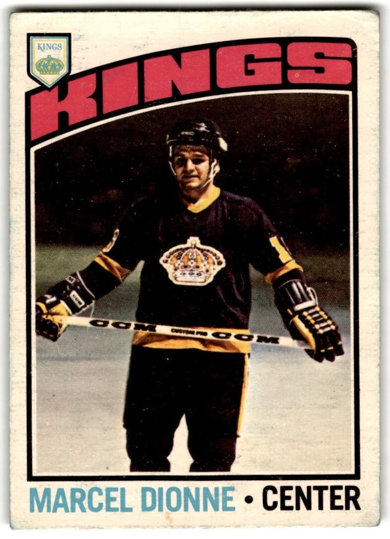 1X MARCEL DIONNE 1976 77 Topps #91 NM- NMMT LOS ANGELES 76 77 LA KINGS