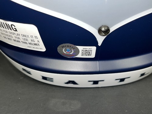 Tyrice Knight Seahawks handsignierter Integralhelm Beckett Zeuge Go Hawks _ - Bild 2 von 2