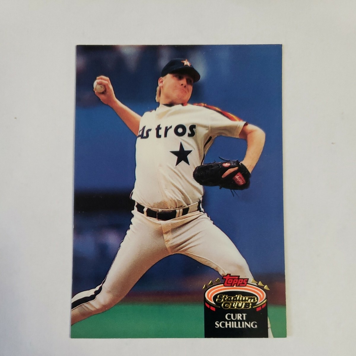 1992 Topps Stadium Club Curt Schilling Houston Astros #279 | eBay