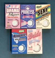 5 Boxes Novelty Powdered Body Detergent Wash Gag gift/ Stocking Stuffer 2003