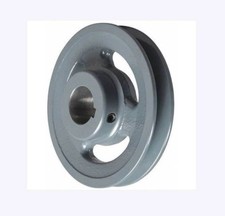 SHEAVE PULLEY BK60 X 3/4" bore for belt A,B 2 Hex set screws cast Iron OD 6"