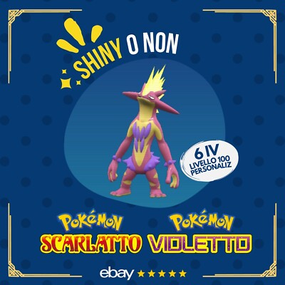 Toxtricity Melody Shiny or Not   6 IV Competitive Pokemon Scarlet Purple