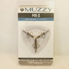 Muzzy MX-3 Bowhunting Broadhead 100gr 3 pack (225-MX3-3)