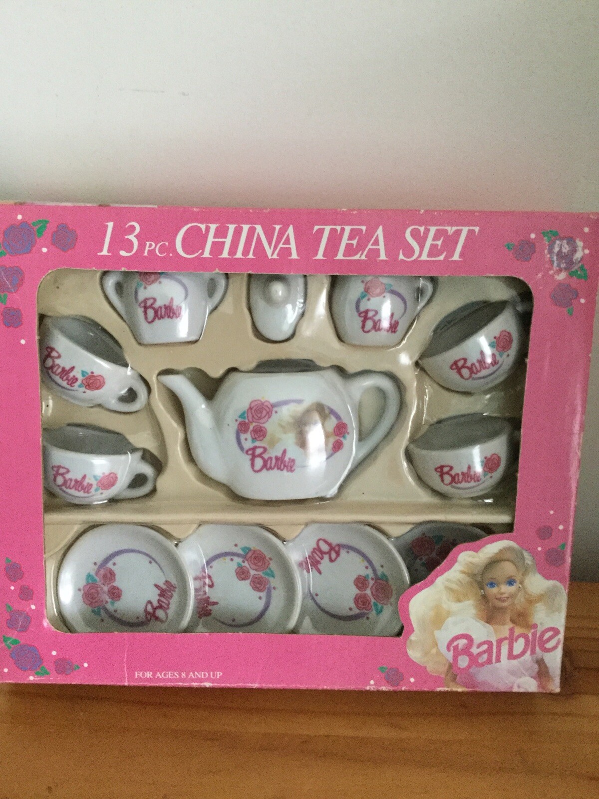 barbie china tea set 1989