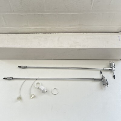 2 X 17'' CHROM POLLEUCHTE HÄNGEND MINI DECKE WAND RESTPOSTEN 