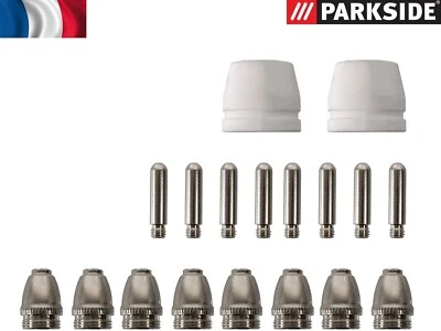 PARKSIDE® buses électrodes pour découpeur plasma PPS 40 B3 et torche PSPP 5 A1