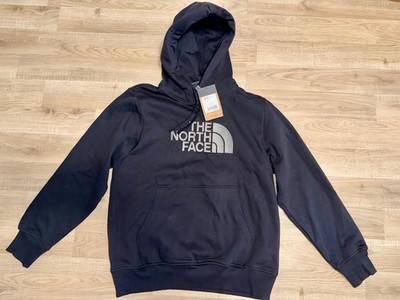 THE NORTH FACE Drew Peak Regular Hoodie Fleece-Pullover, schwarz, Gr. M - NEU