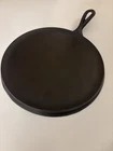 Vintage Griswold #8 Cast Iron Griddle - Slant Logo - Fully Restored
