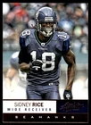 Sidney Rice 2012 Panini Absolute #86 Seahawks NFL READ FREE SHIP AutographDen