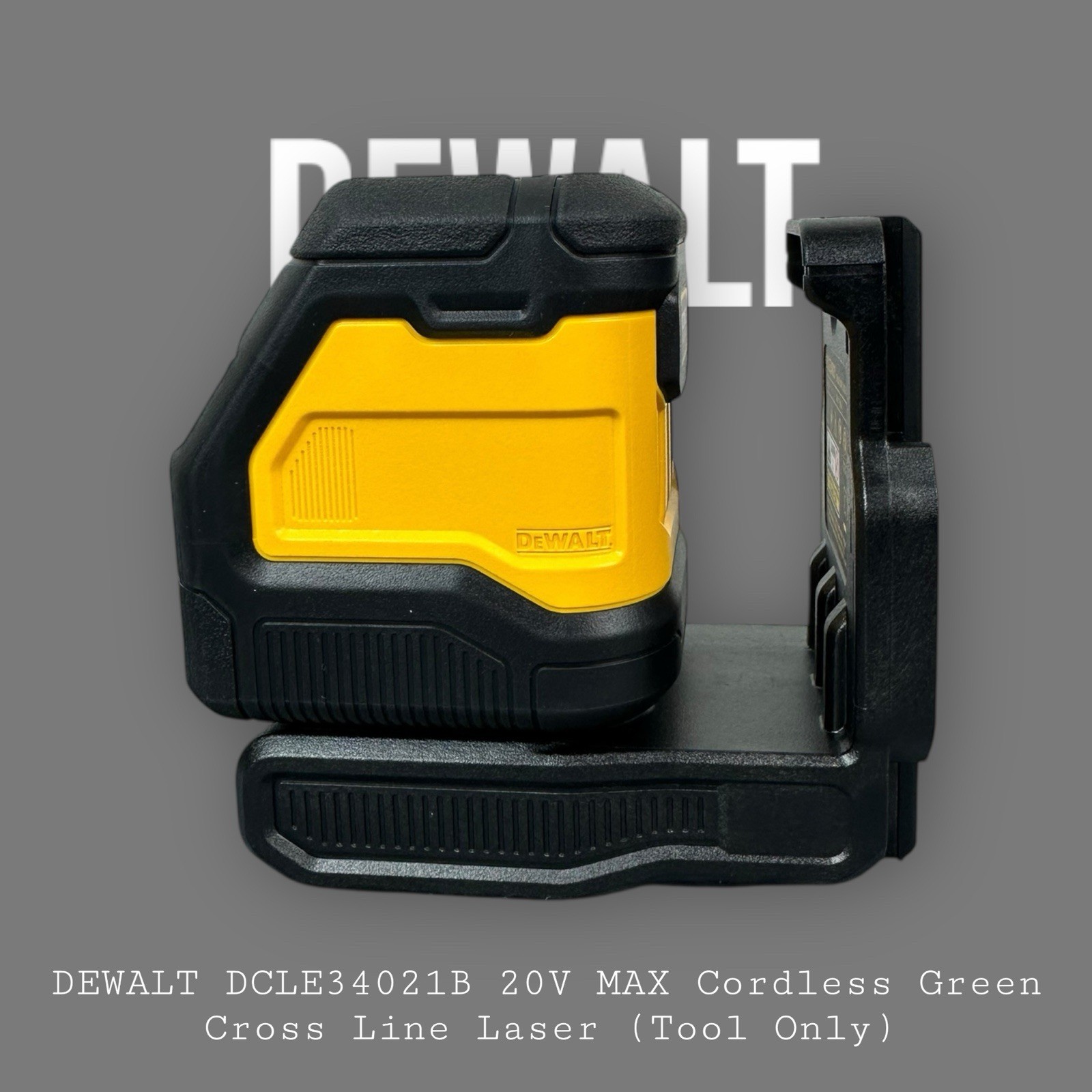 DEWALT DCLE34021B 20V MAX Cordless Green Cross Line Laser (Tool Only)