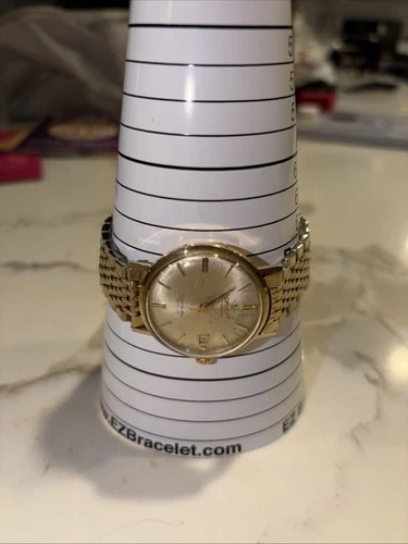 Vtg Omega Seamaster De Ville Men's Automatic Wristwatch Swiss Gold FIlled