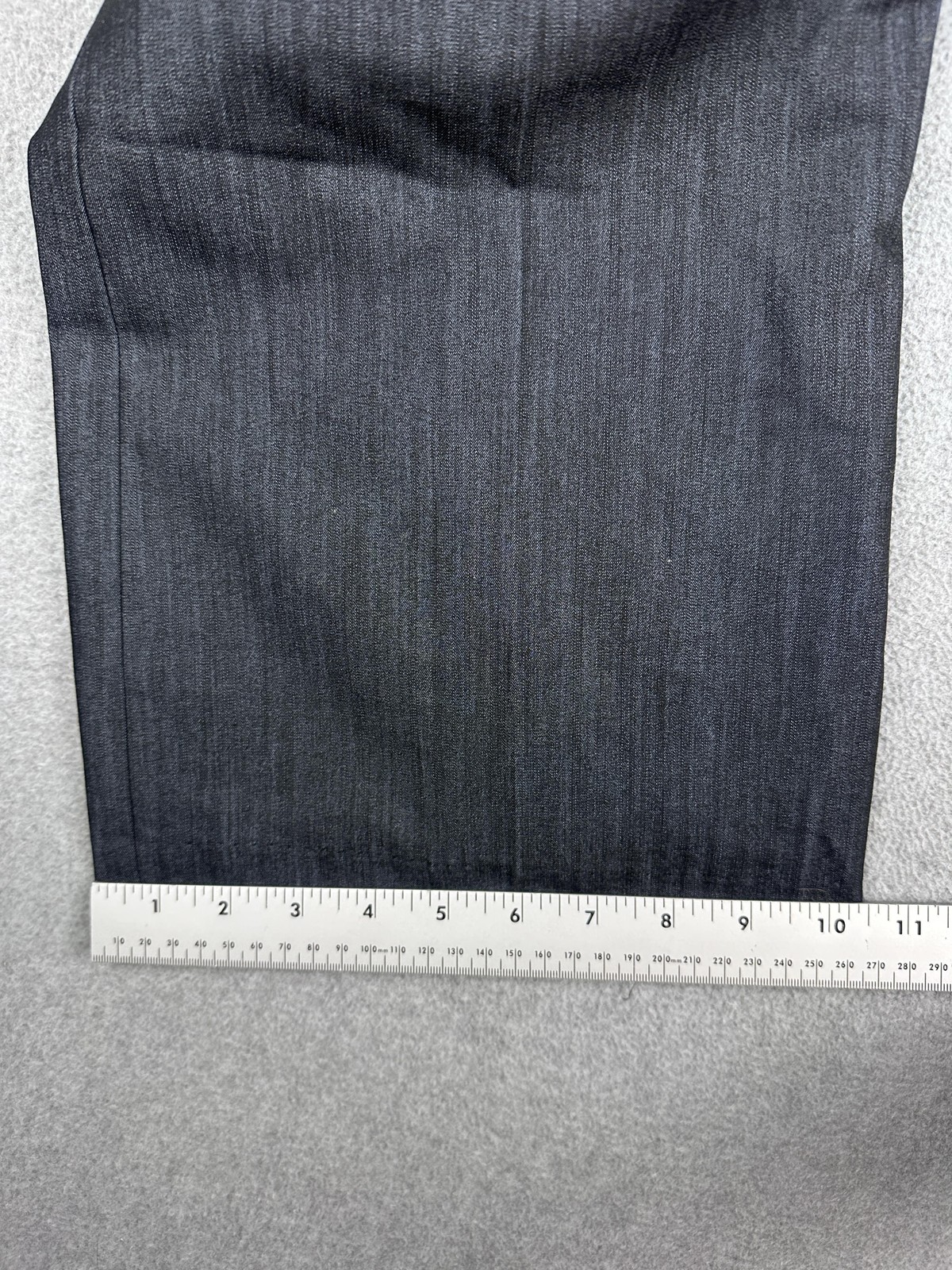 Calvin Klein Dress Pants Women 16 Gray Modern Wide Leg Taper Stretch Work Career thumbnail 8