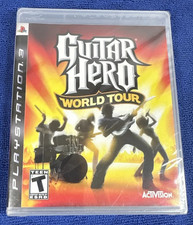 MINT/NEVER USED!!! Guitar Hero World Tour Sony PlayStation 3 PS3 Complete-Game!