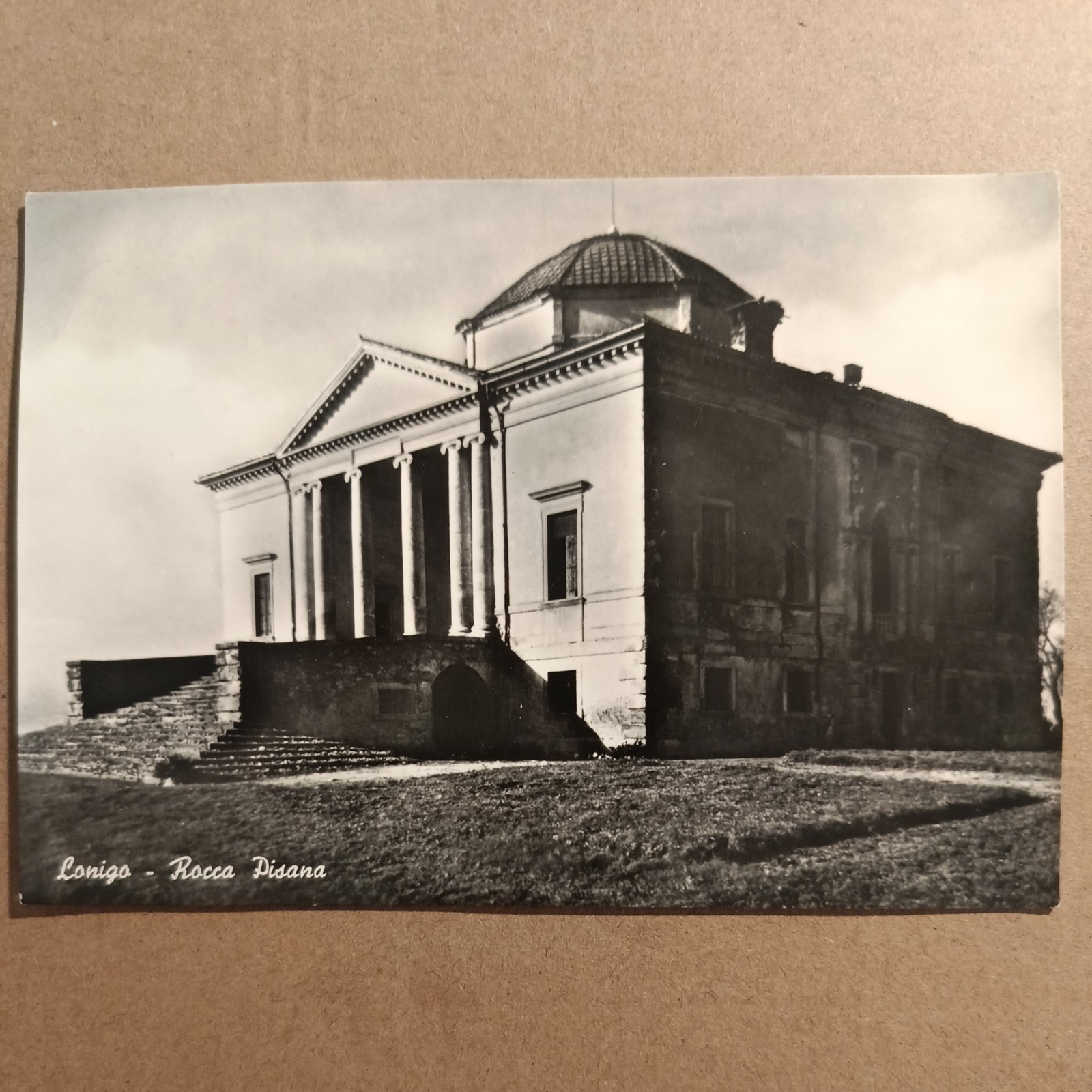 Cartolina di Lonigo Fg 1956 Rocca Pisana