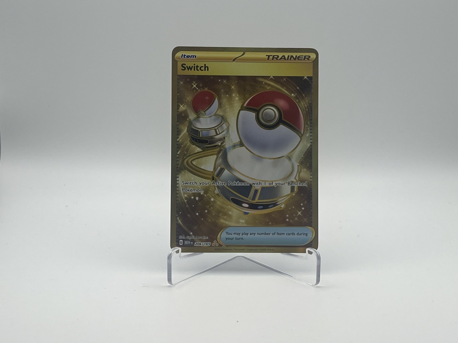 Pokémon TCG - 151 Switch 206/165 NM