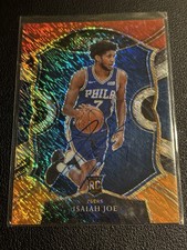 ISAIAH JOE Signed #99 2020-21 SELECT Rookie Rc Ip Auto Gtp Red White Orange