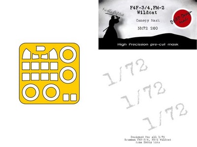 Dead Design Models NM72260 1:72 F4F-3 Wildcat