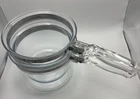Pyrex Vintage Flameware 2 piece Double Boiler 1.5 Qt Models 6283-L 6283-U NO LID
