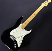 Fender American Professional II Stratocaster Electric Guitar Black Maple Tested